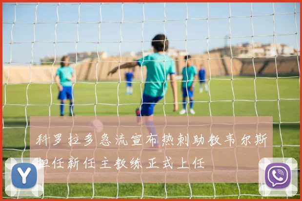 科罗拉多急流宣布热刺助教韦尔斯担任新任主教练正式上任